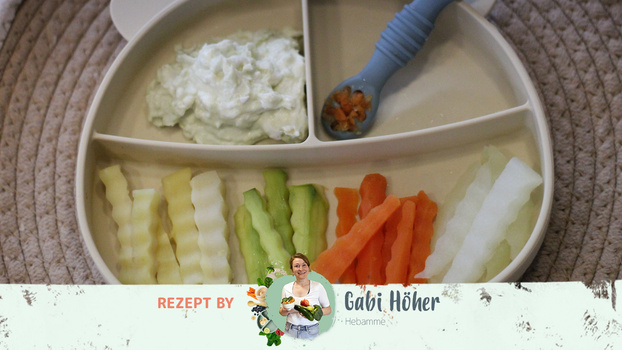 Rezeptbild für 435. Bunte Pommes mit Avocado Dip - Rezept by Hebamme Gabi Höher