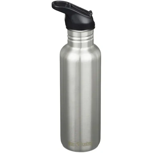 Produktfoto zu Edelstahl-Trinkflasche Classic, Brushed Stainless- 800ml