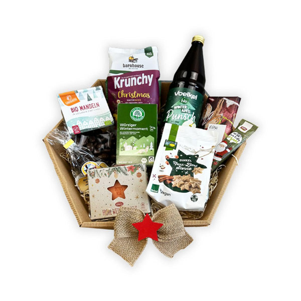 Produktfoto zu Präsentkorb - Vegane Weihnachten