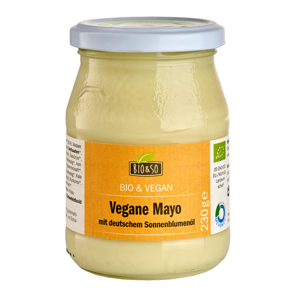 Produktfoto zu Bio&So - Mayo vegan im Pfandglas - 230g