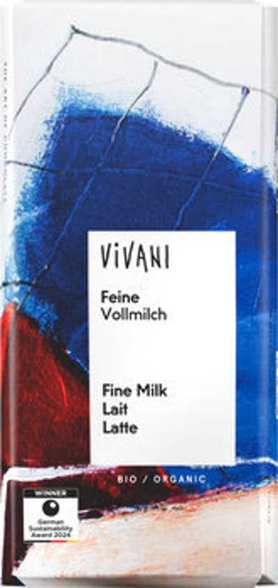 Produktfoto zu Vivani - Vollmilch Schokolade - 80g