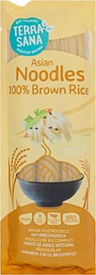 Produktfoto zu TerraSana - 100% - Naturreisnudeln - 250g