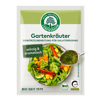 Produktfoto zu Lebensbaum - Garten-Kräuter Salatdressing - 3 Stück
