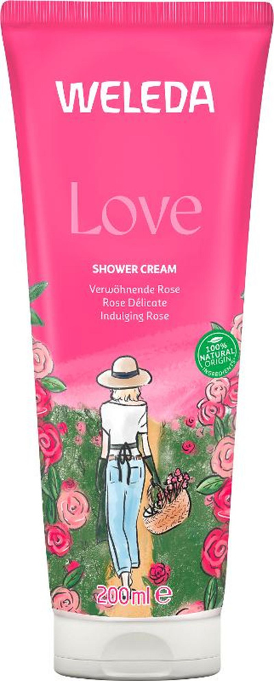 Produktfoto zu Weleda - Aroma Dusche Love - 200ml