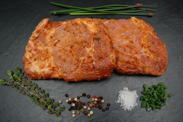 Produktfoto zu Johannshof - Nackensteak mariniert, tiefgekühlt - 2-3 Stück