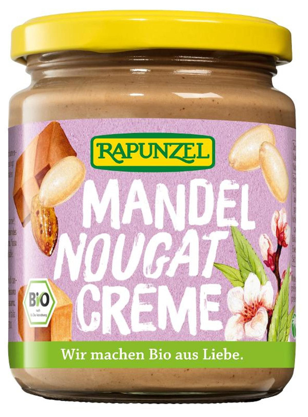 Produktfoto zu Rapunzel - Mandel-Nougat-Creme - 250g