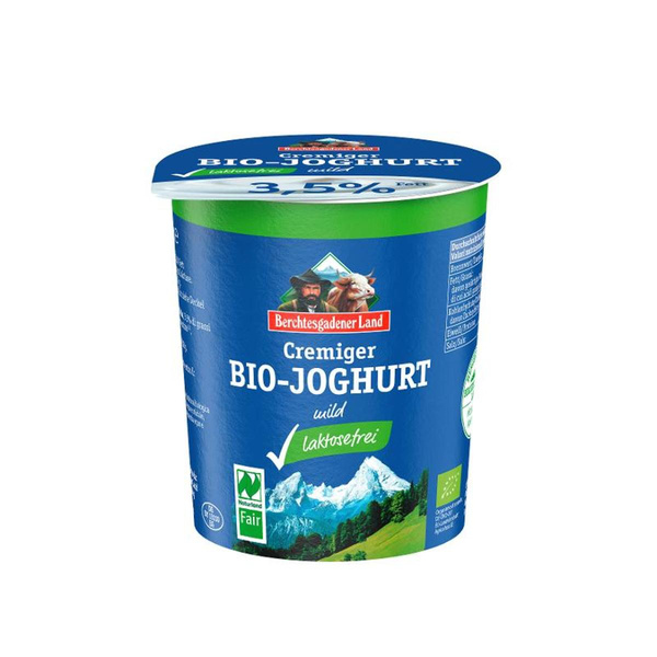 Produktfoto zu Berchtesgadener Land - Biojoghurt laktosefrei, 3,5% - 400g