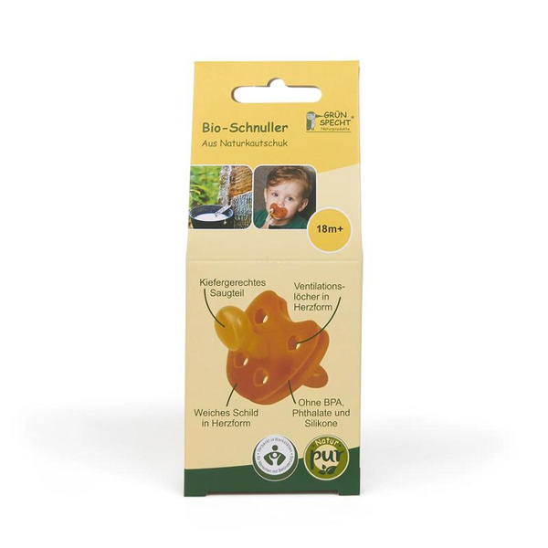 Produktfoto zu Grünspecht Schnuller 18m+ - 1 Stück