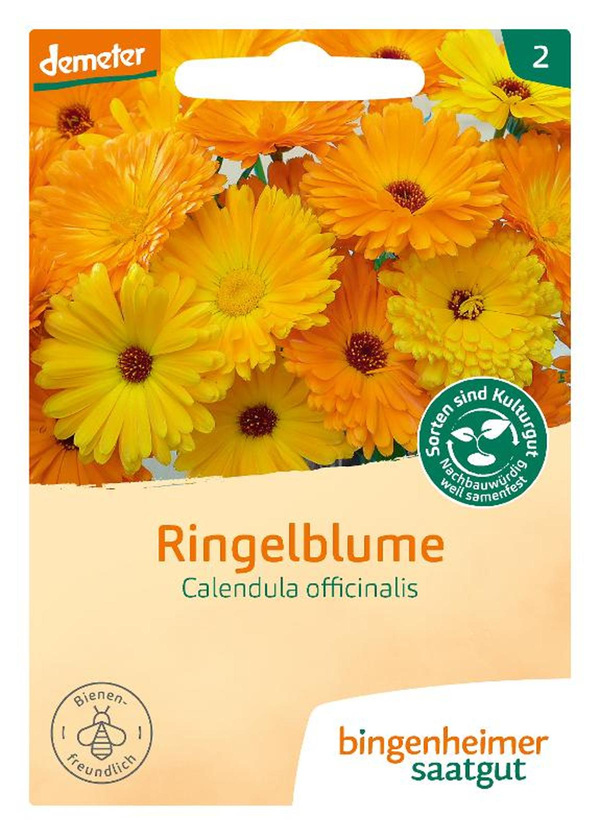 Produktfoto zu Bingenheimer Saatgut - Ringelblume (Calendula)