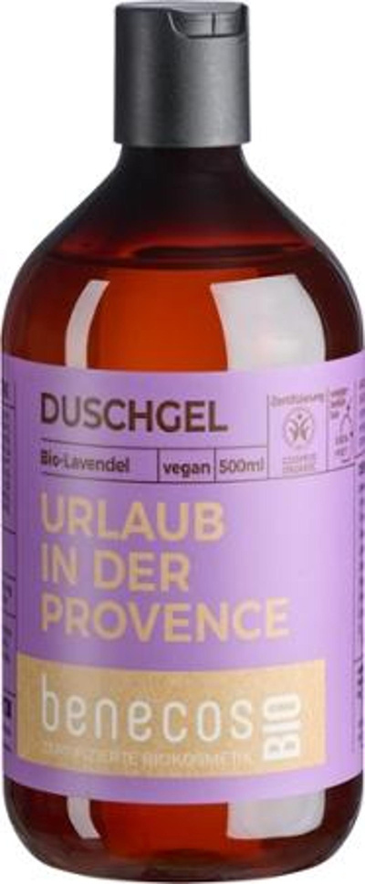 Produktfoto zu Benecos - Duschgel Lavendel URLAUB IN DER PROVENCE - 500ml