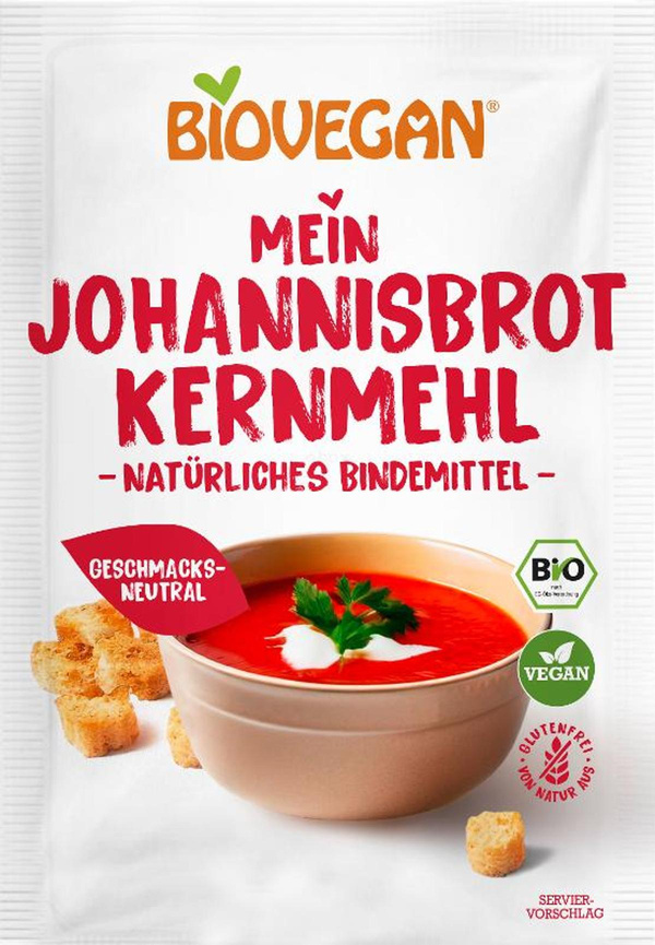 Produktfoto zu Biovegan - Johannisbrotkernmehl - 50g