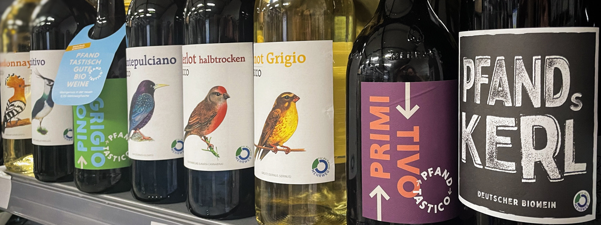 Wein in Mehrwegflaschen