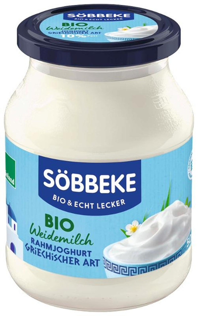 Produktfoto zu Söbbeke - Rahmjoghurt griechischer Art, 10% - 500g