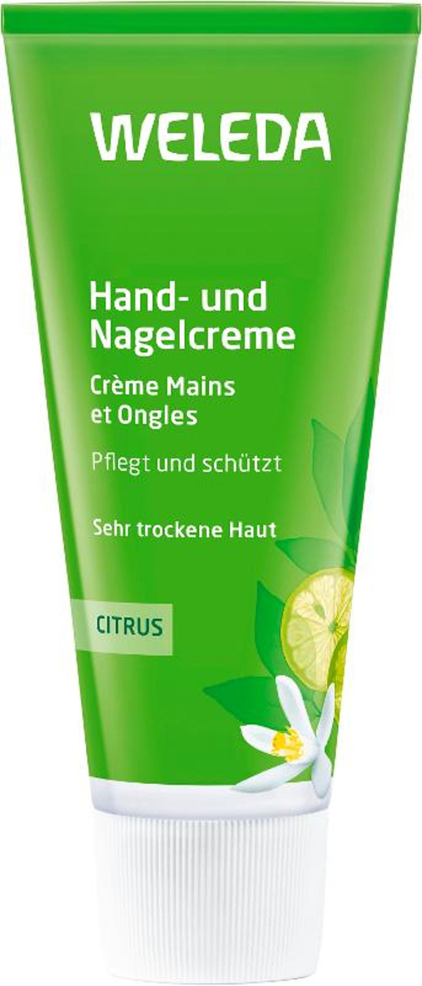 Produktfoto zu Weleda - Citrus Hand und Nagelcreme - 50ml