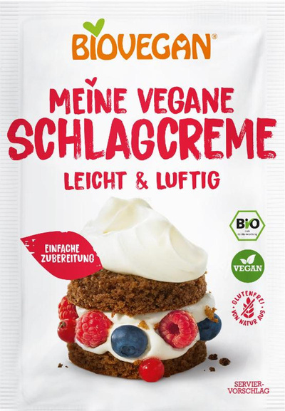 Produktfoto zu Biovegan - Schlagcreme, vegan - 54g