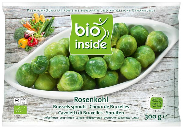 Produktfoto zu bio inside - Rosenkohl, tiefgekühlt - 300g