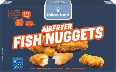 Produktfoto zu followfood - Fisch Nuggets, tiefgekühlt - 200g