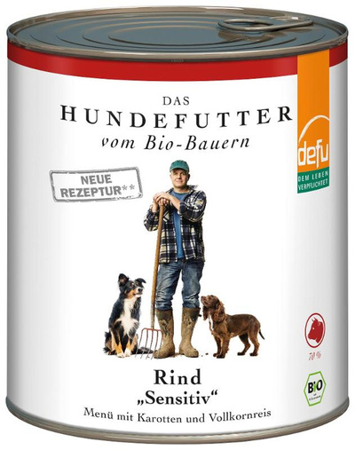 Produktfoto zu Nassfutter Hund Rind - 6x820g