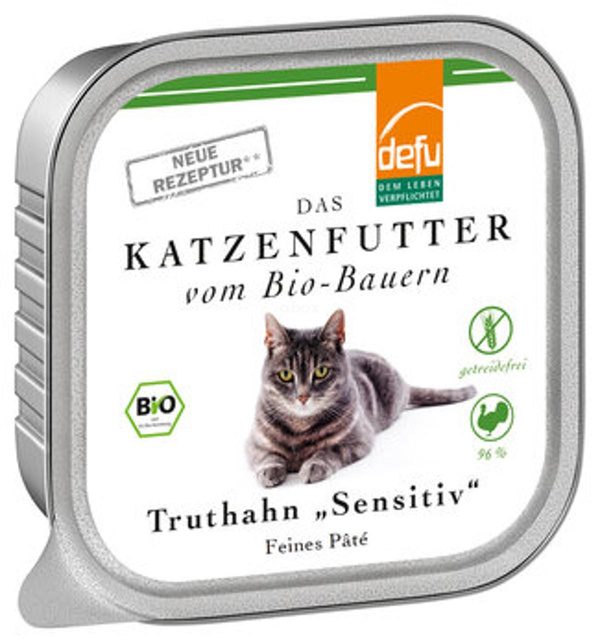 Produktfoto zu Nassfutter Katze Truthahn - 16x100g