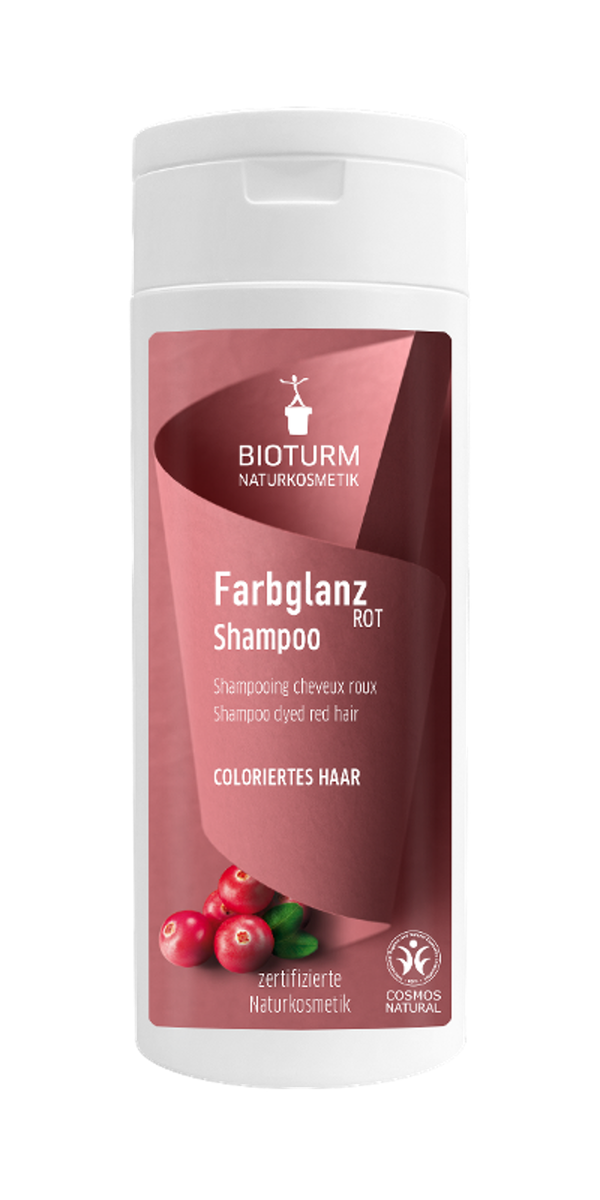 Produktfoto zu Bioturm - Shampoo Farbglanz rot - 200ml