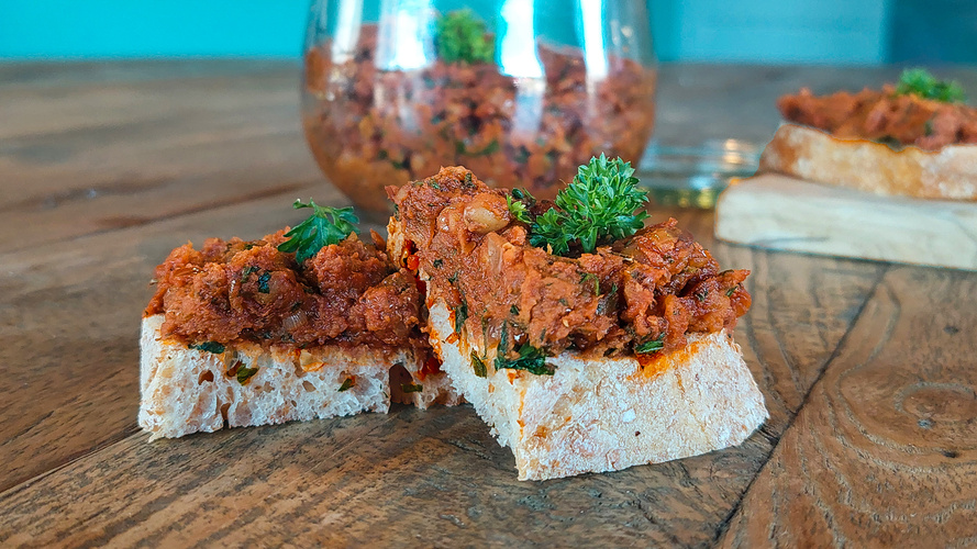 Rezeptbild für 294. Lisas Lieblings-Linsenaufstrich (vegan)