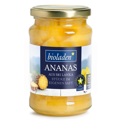 Produktfoto zu bioladen - Ananasstücke - 345 g