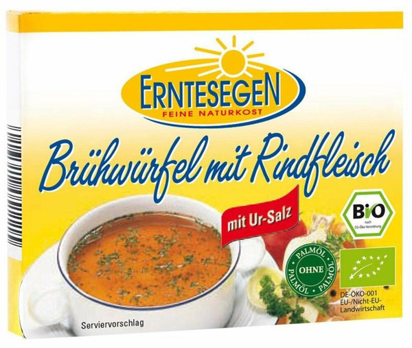 Produktfoto zu Erntesegen - Brühwürfel Rind - 6 Stück