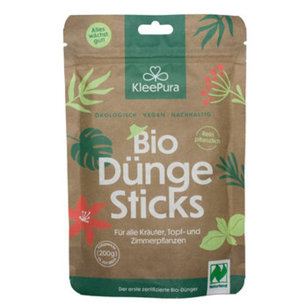 Produktfoto zu KleePura - Bio-Düngesticks vegan - 200g