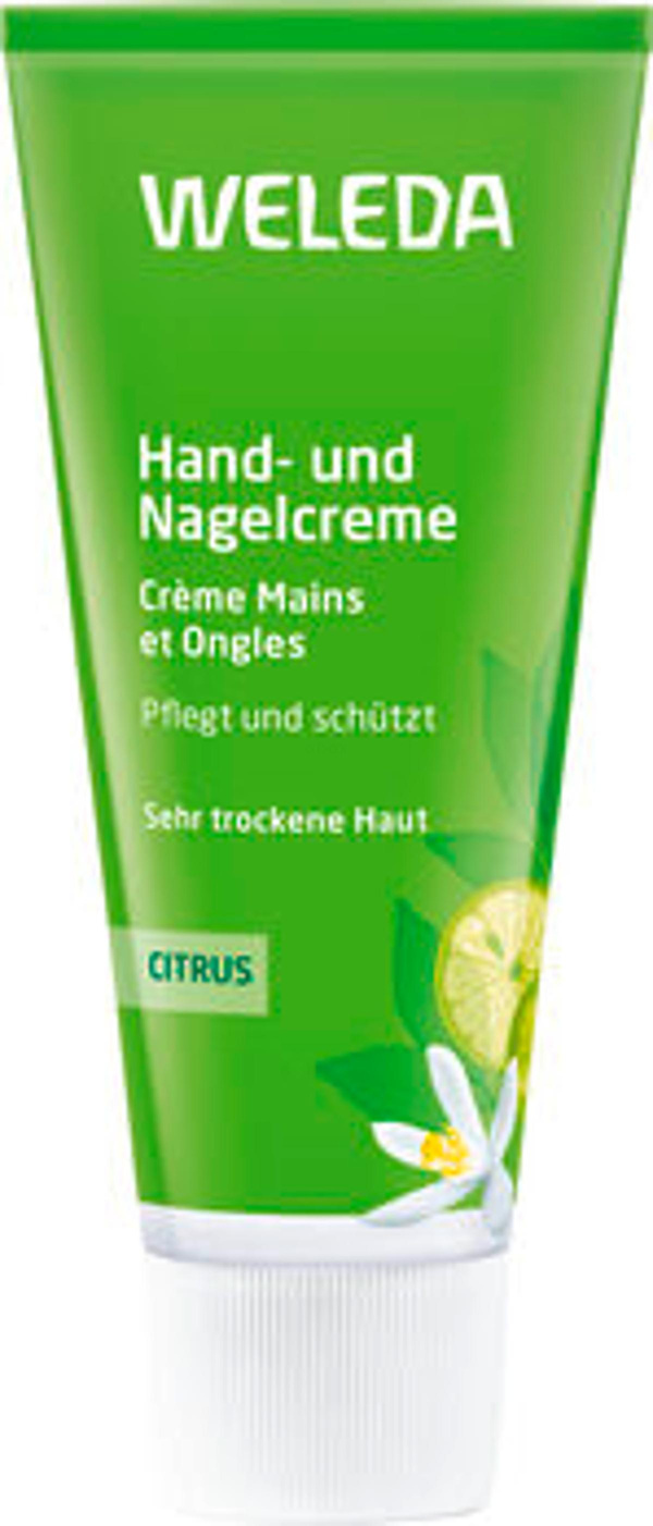 Produktfoto zu Weleda - Citrus Hand und Nagelcreme - 50ml