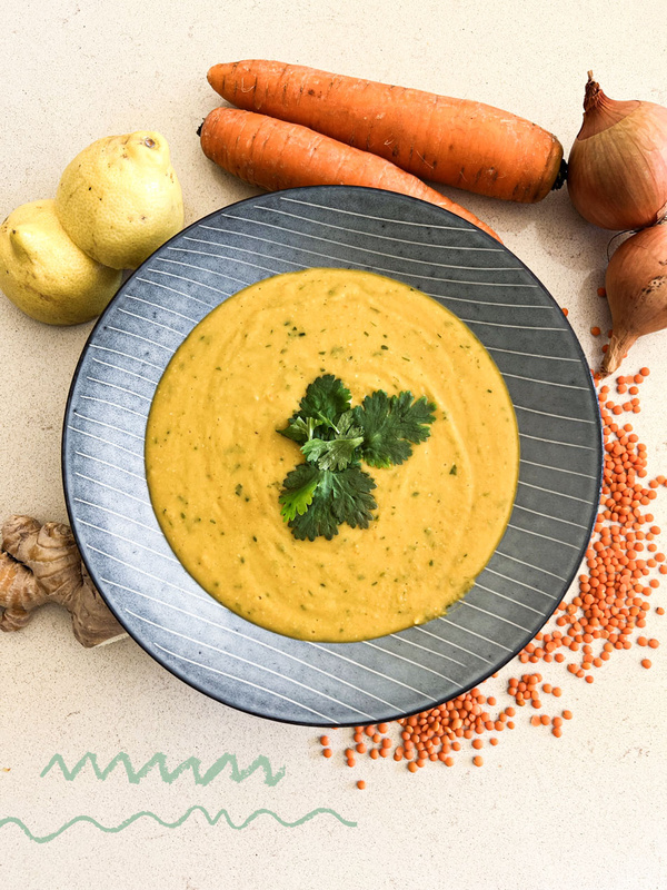 Linsen Möhrensuppe Lisa  Suppenrezept