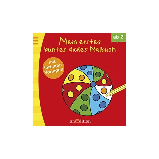Produktfoto zu Mein erstes buntes Malbuch