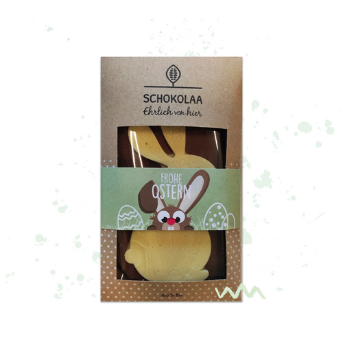 Schokolaa Bio Osterhase handgemacht