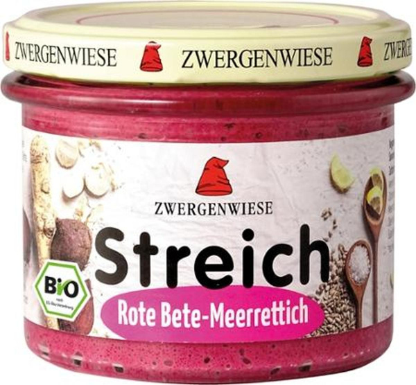 Produktfoto zu Zwergenwiese - Streich Rote Bete Meerrettich - 180g