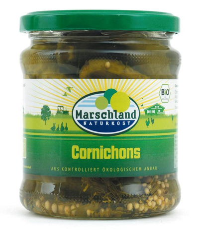 Produktfoto zu Marschland - Cornichons - 370ml