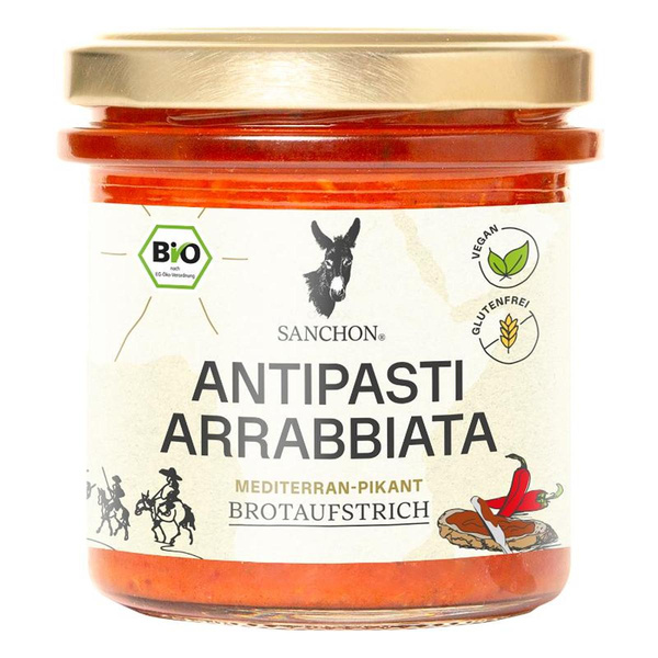 Produktfoto zu Sanchon - Brotaufstrich Antipasti Arrabbiata - 150g