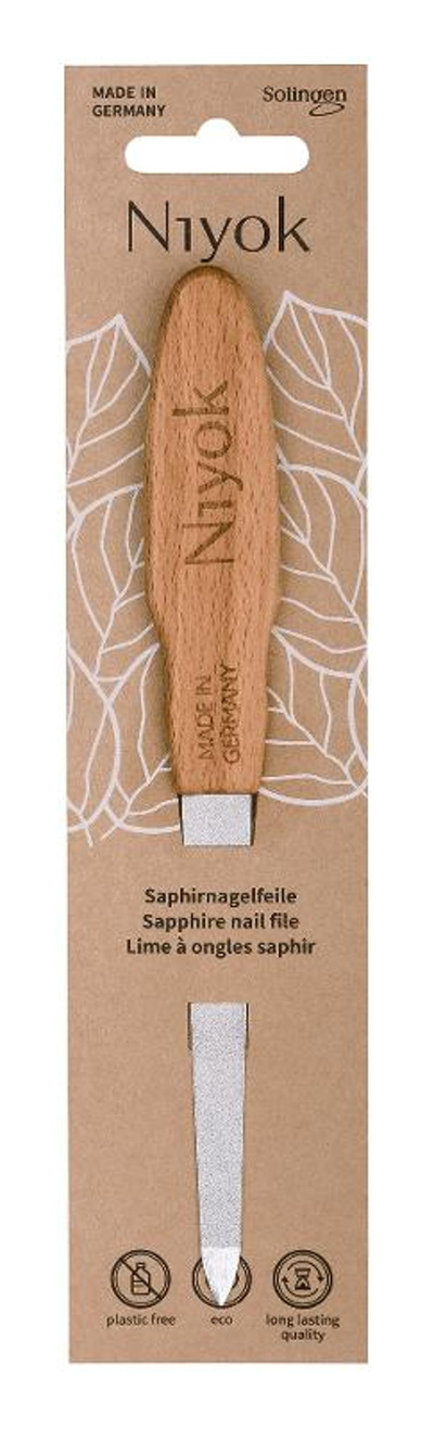 Produktfoto zu Niyok - Nagelfeile mit Holzgriff klein