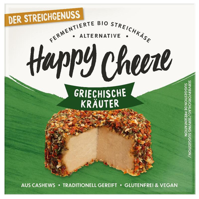 Produktfoto zu Happy Cheeze - Griechische Kräuter, gereift - 100g