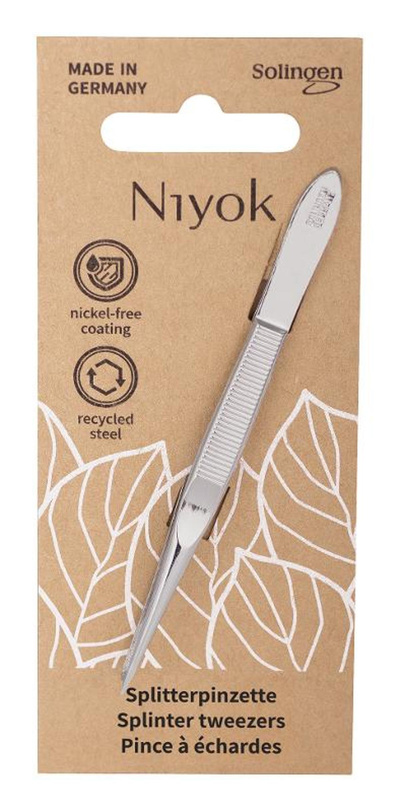 Produktfoto zu Niyok - Splitterpinzette Solingen Vitaloy