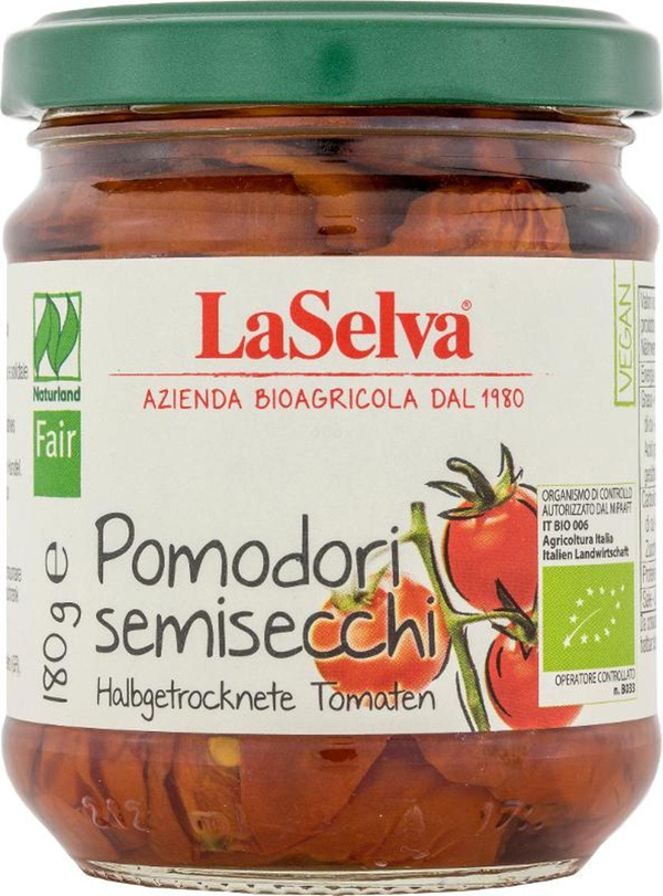 Produktfoto zu LaSelva - Tomaten halbgetrocknet - 180g