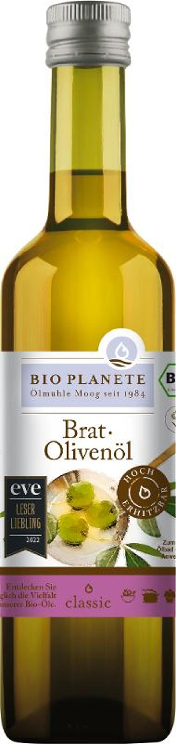 Produktfoto zu Bio Planète Brat Olivenöl - 0,5l Mehrweg