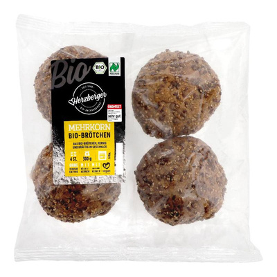 Produktfoto zu Herzberger - Mehrkornbrötchen - 300g
