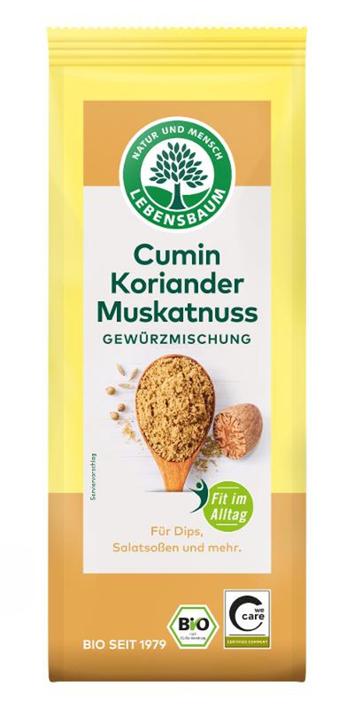 Produktfoto zu Lebensbaum - Cumin Koriander Muskatnuss - 45g