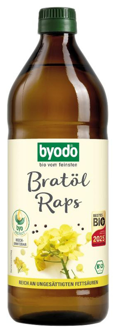 Produktfoto zu byodo - Bratöl Raps - 0,75l