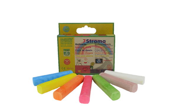 Produktfoto zu Straßenmalkreide 7 Farben