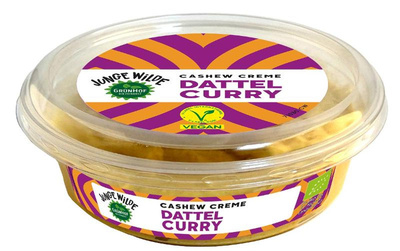 Produktfoto zu Grünhof - Cashew Creme - Dattel Curry - 150g