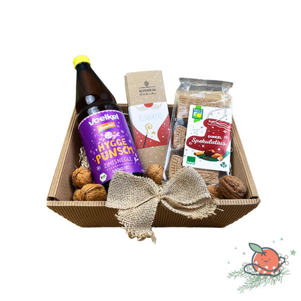 Produktfoto zu Präsentkorb "Kleiner Weihnachtsgruß" - mit Punsch