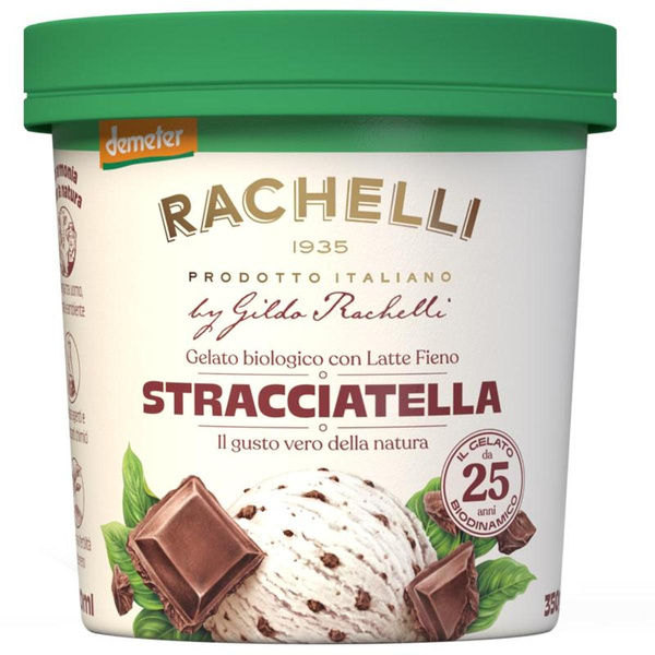 Produktfoto zu Gildo Rachelli - Stracciatella Eis aus Heumilch - 500ml