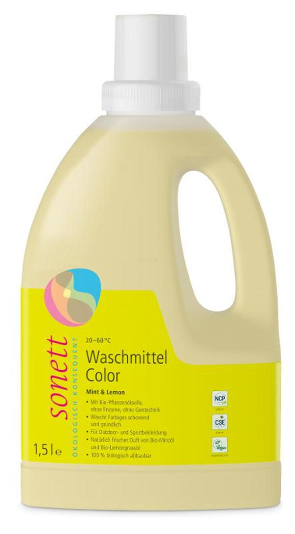 Produktfoto zu SONETT - Waschmittel color - 1,5l