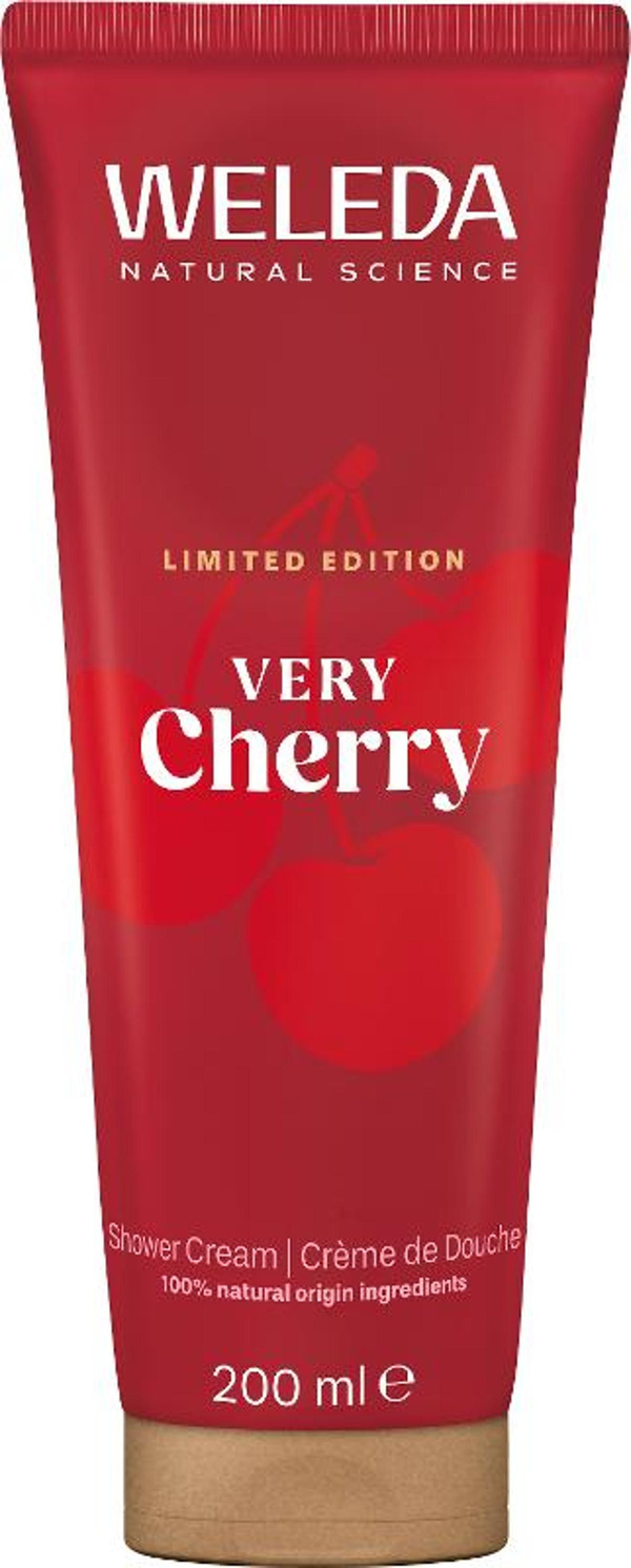 Produktfoto zu Weleda - Very Cherry Shower Cream - 200ml