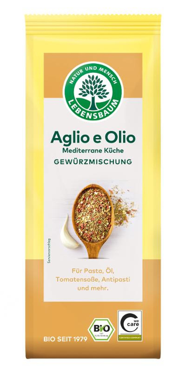 Produktfoto zu Lebensbaum - Aglio e Olio - 40g